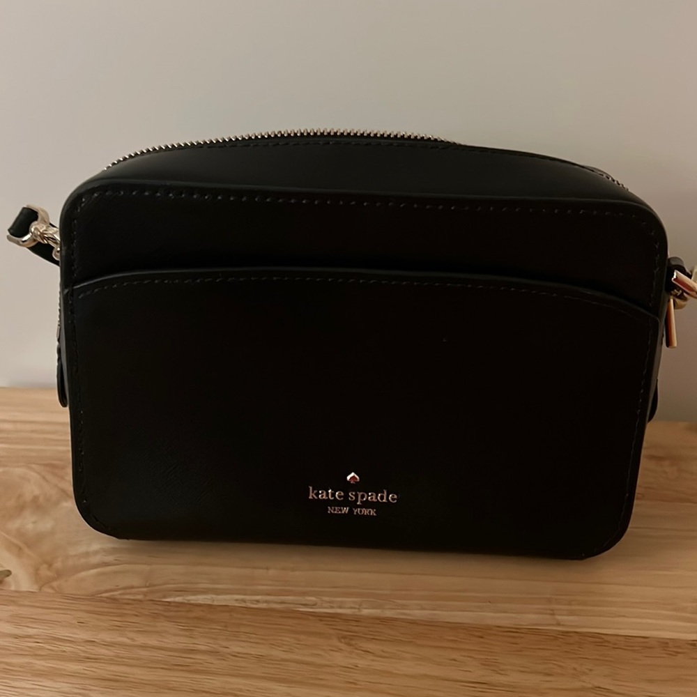 Black Kate Spade Crossbody bag.